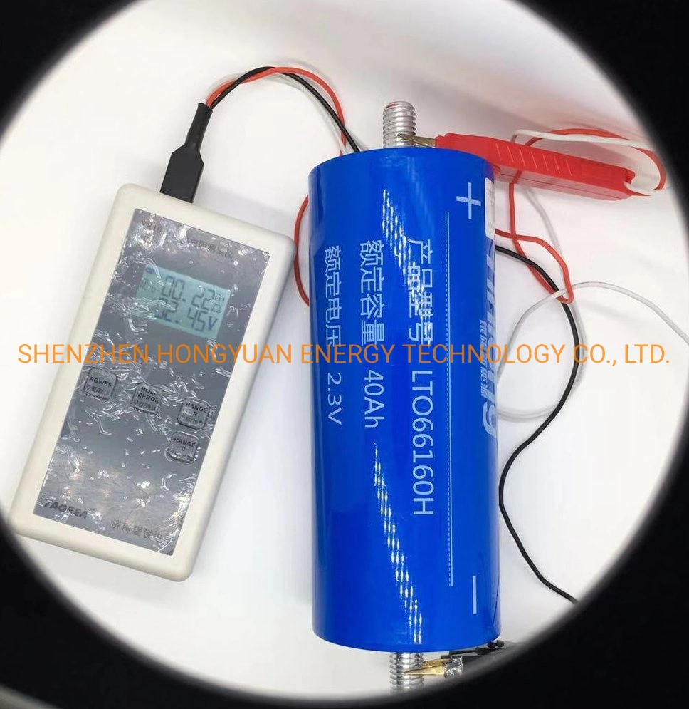 Special Promotion Cylindrical Yinlong Lto Battery 66160 40ah 45ah Lithium Titanate Battery for Car Audio / E-Vehicle/ Solar Energy Storage