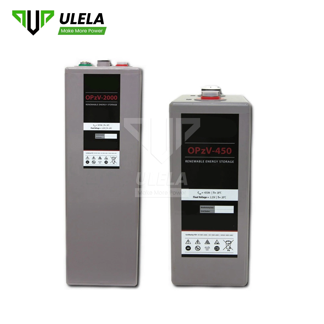 Ulela Special Solar Battery Manufacturers 0pzv Tubular Battery China Opzv 12V 150ah Battery