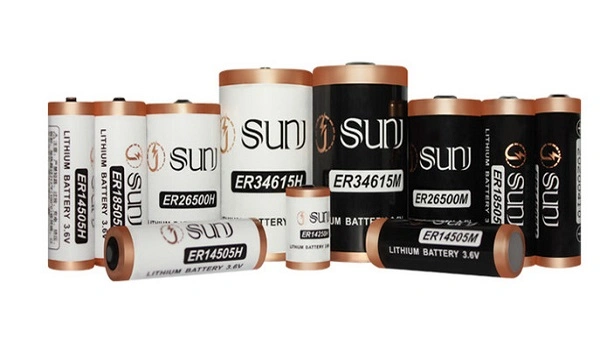 Sunj Factory Direct Supply Er17505h Batteries 3600mAh Lithium Battery 3.6V Primary Lithium Power Battery
