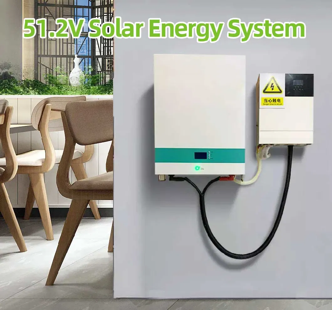Household Lithium Battery Pack 48V 100ah 200ah 300ah LiFePO4 Wall Mounted Battery 5kw 10kw 15kw Powerwall for Solar Energy System
