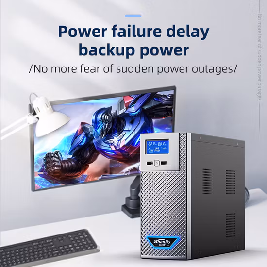 High Quality Computer Offline UPS Power 2000va Modified Sine Wave Prolong 2 Hours Using Time
