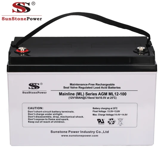 Sealed Rechargeable Lead Acid VRLA Battery 12V 100ah Deep Cycle AGM UPS Battery